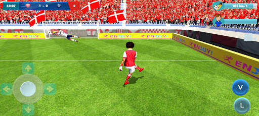 Goalie Wars Football - 1vs1 Soccer Goalie Striker screenshot 4