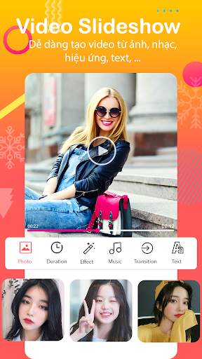 Làm Video Từ Ảnh Và Nhạc & Music Video Maker screenshot 1