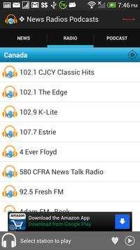 News Radios Podcasts screenshot 5