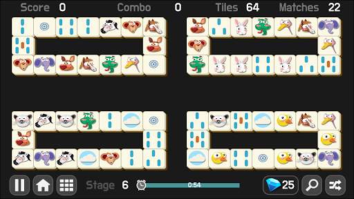 Connect2 HD -free mahjong game screenshot 5