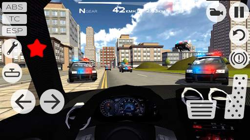 Extreme Car Driving Racing 3D screenshot 2