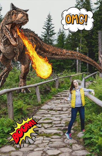 Jurassic Dinosaur Photo Montage screenshot 6