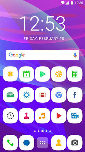 Theme for Motorola Moto One Macro 1 تصوير الشاشة
