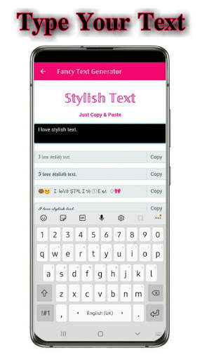 Fancy Text Generator : Stylish Text screenshot 2