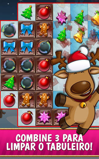 Jogo do Feriado de Natal Combinação de 3 Doces screenshot 2
