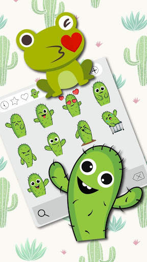 Funny Cactus Emoji स्टिकर्स स्क्रीनशॉट 3