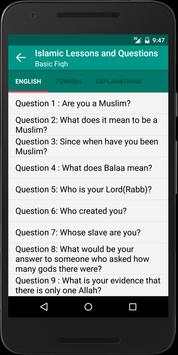 Islamic Lessons and Questions screenshot 4