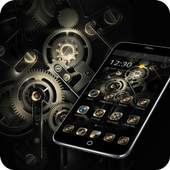 Gold Black Royal Gears Theme 1.1.5