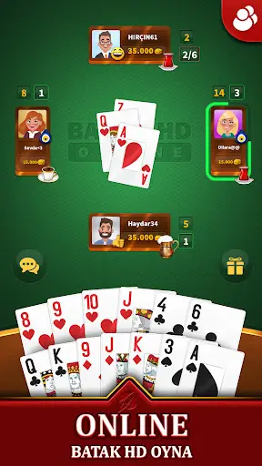 Batak Online HD - Canlı Batak screenshot 2