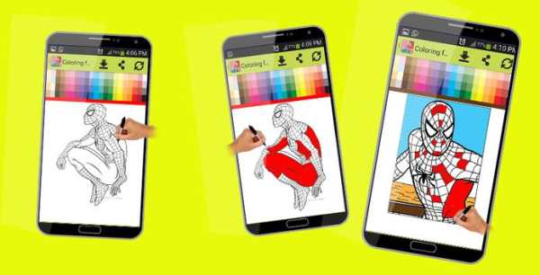 coloringo for spider man waw screenshot 1