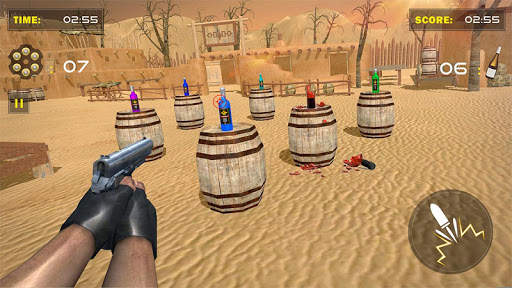 Estremo Bottiglia Tiro Gioco: Giochi gratuiti 2019 screenshot 2