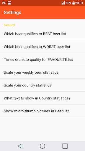 Beer List Free screenshot 8