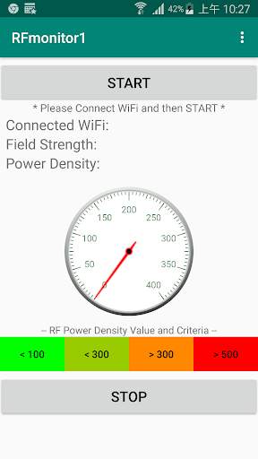 RF Monitor – Connected WiFi screenshot 1