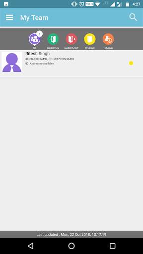 Jio mHere FO screenshot 4