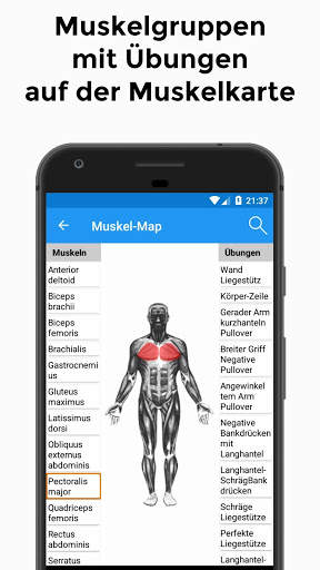mein Training - Sport Fitness &  Muskelaufbau screenshot 10
