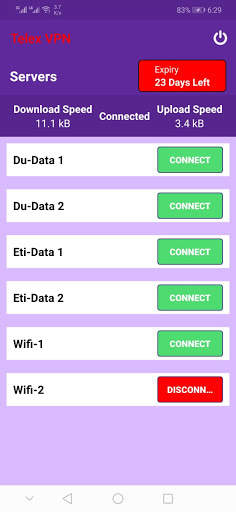 Telex VPN screenshot 3