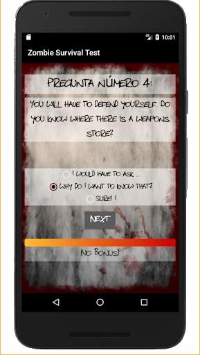 Zombie Survival Test (QUIZ) screenshot 3