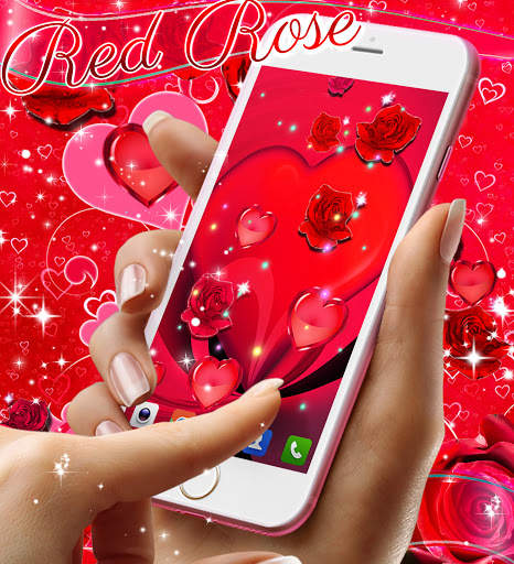 Red rose live wallpaper screenshot 7