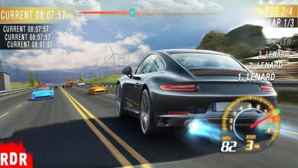 Mobile Road Racing screenshot 1