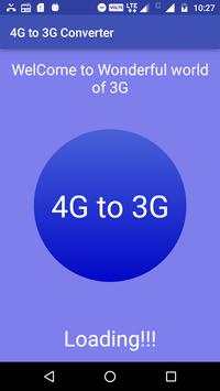 4G to 3G Converter screenshot 1