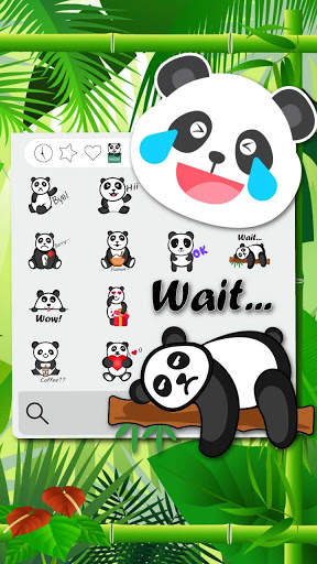 Cute Panda Baby Emoji Stickers screenshot 4