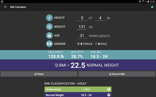 BMI Calculator - Adult & Child screenshot 13