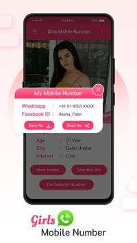 Girls Mobile Number screenshot 4