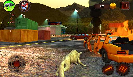 Simulator Anjing Serigala screenshot 9
