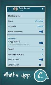WhatsUpp - Free Texting & Calling for every one screenshot 5