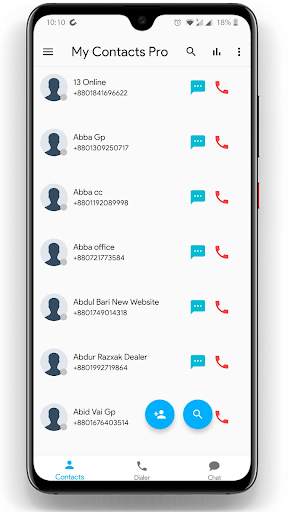 My Contacts Dialer screenshot 1