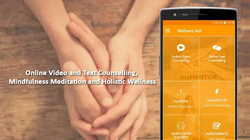 Wellness Hub: Video Counselling app for Depression screenshot 1