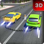 Chained Cars 3D Racing Rival Game : Break Chain ⛓️ logo