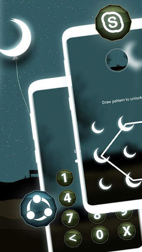 Moon Night Launcher Theme screenshot 5