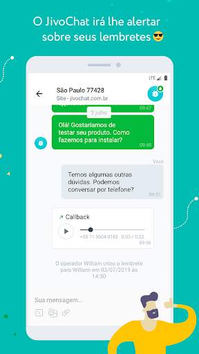 JivoChat screenshot 2