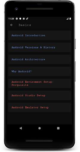 Tutorials for Android: Learn Android screenshot 2