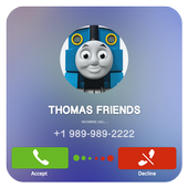 Fake Call From Thomas Friends Free 2018 icon