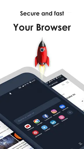 Ultra Browser: Modern UC Browser 2021 screenshot 1