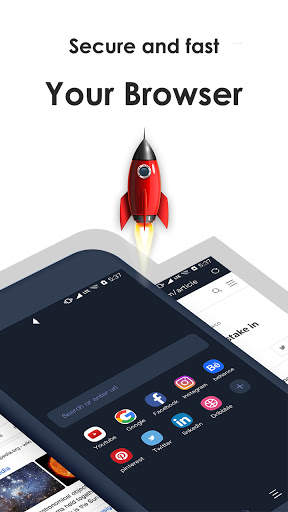 Ultra Browser: Modern UC Browser 2021 screenshot 1