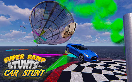 Super Ramp Stunt- Car Game 2020 screenshot 2