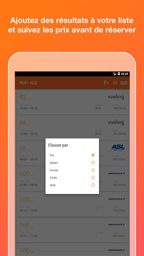 Comparateur de Vols à faible coûts&Vols moins cher screenshot 2