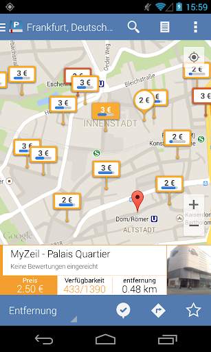 Parkopedia Parken screenshot 1