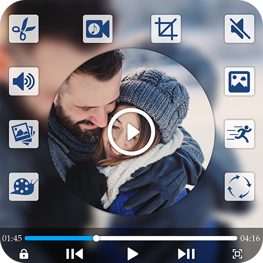 Video Editor with Music आइकन