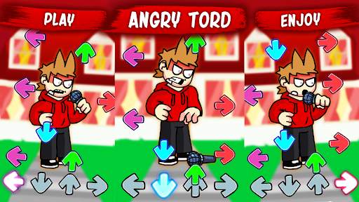 Angry Tord FNF Mod स्क्रीनशॉट 1