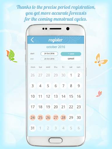 Bella Period Calendar screenshot 3
