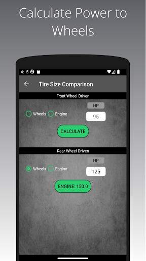 Tire Size Comparison screenshot 6