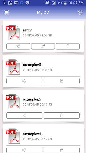 CV Maker screenshot 2