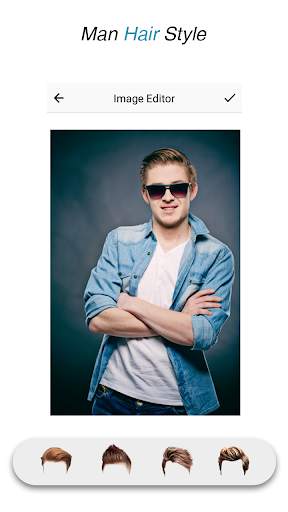 Man HairStyle Photo Editor screenshot 5
