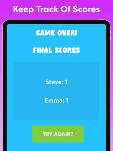 2 Player Quiz - Challenge Your Friends screenshot 6