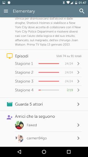 TV Shows Manager screenshot 2
