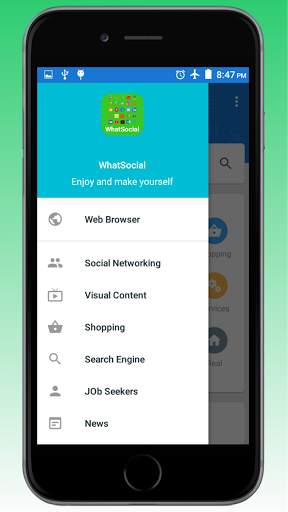 WhatSocial- all social media apps in one app MSM screenshot 6